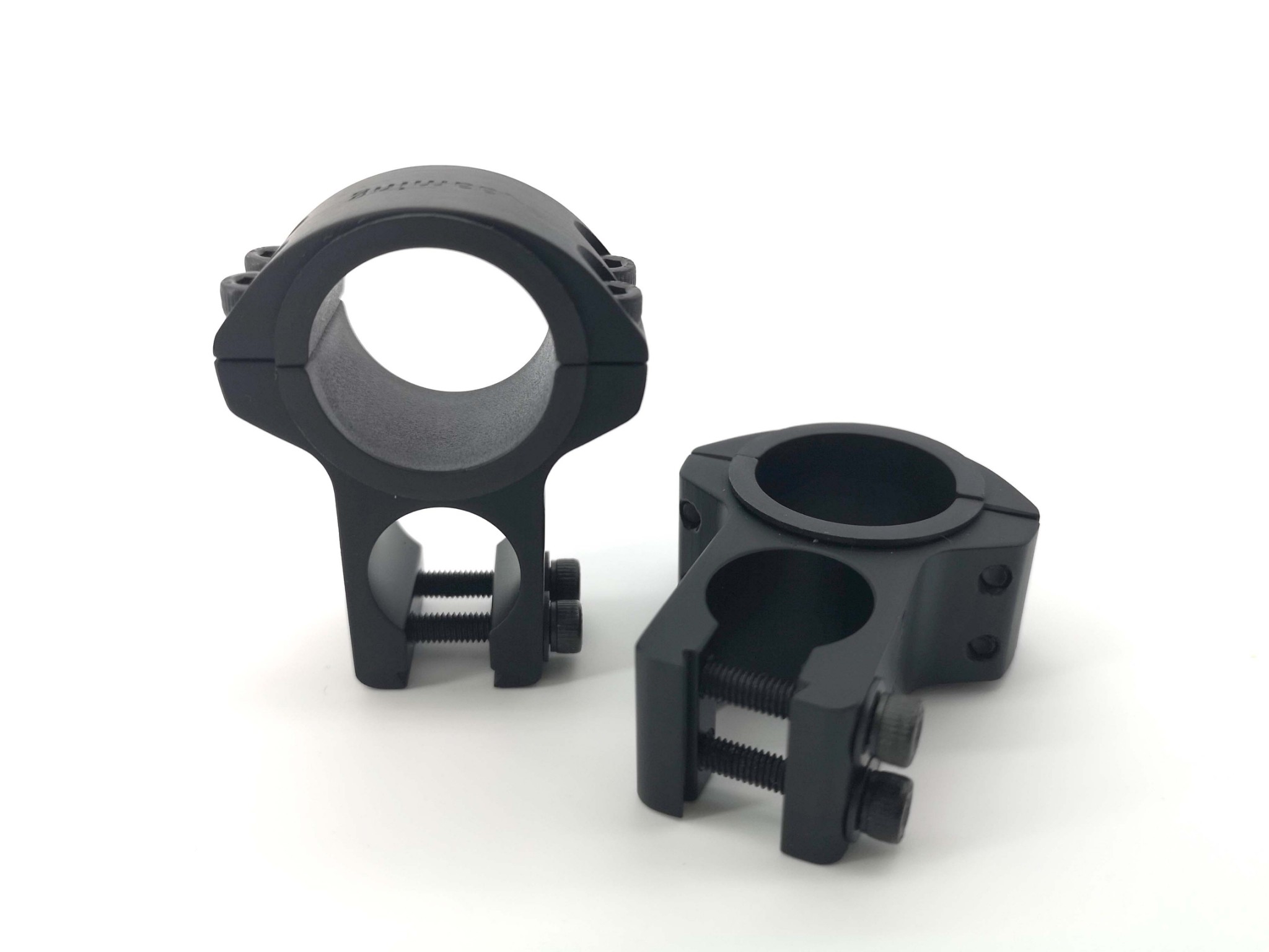 แหวนรัดกล้องมองลอดศูนย์เปิด สีดำ