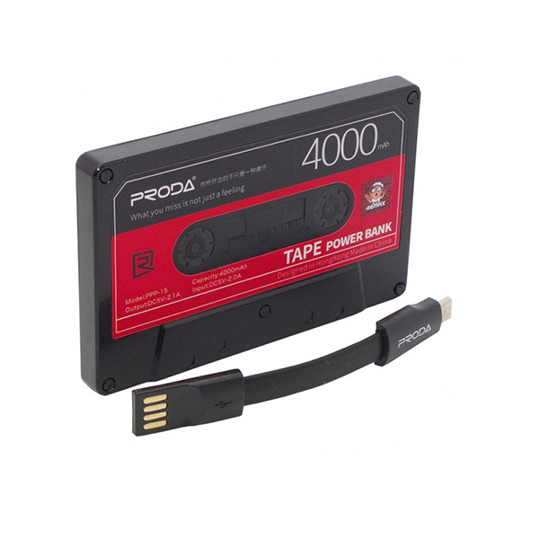 แบตสำรองเทป Remax Proda 4000 mAh
