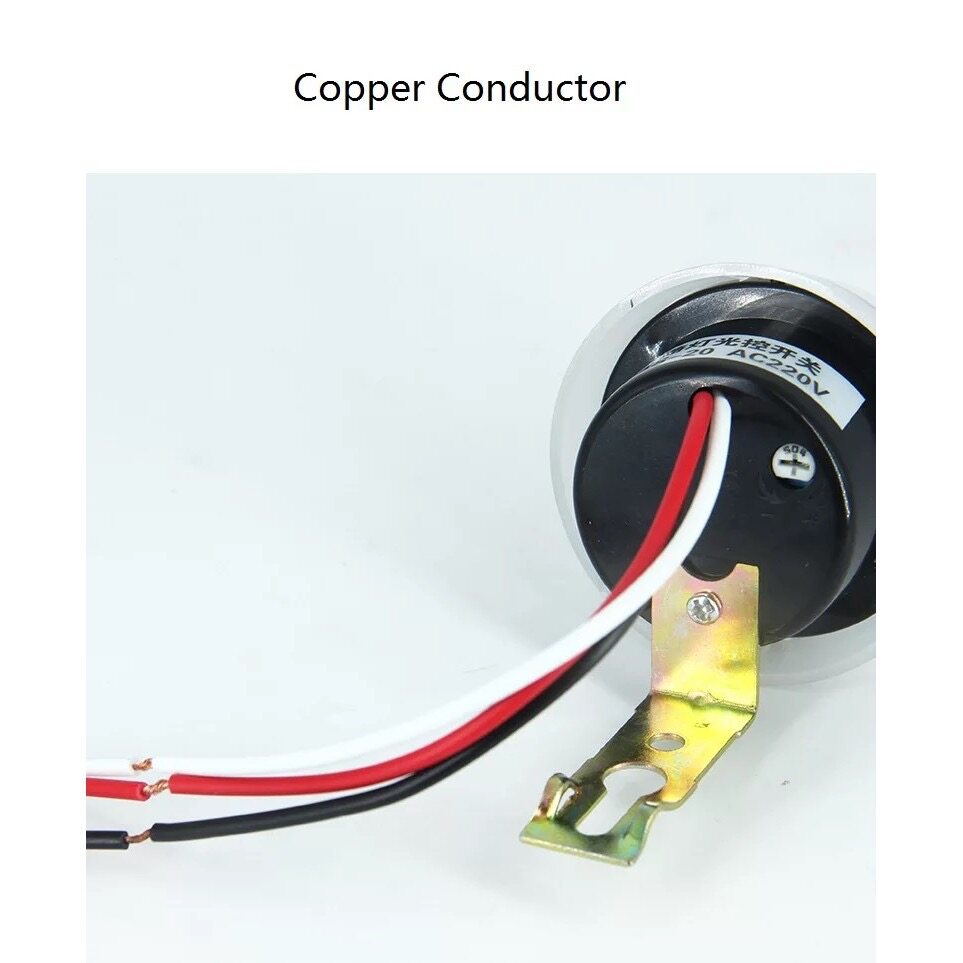 สวิตช์แสง สวิตซ์แสงแดด เปิด ปิดไฟ อัตโนมัติ 10A โฟโต้สวิตซ์ Street Light Switch Sensor Waterproof