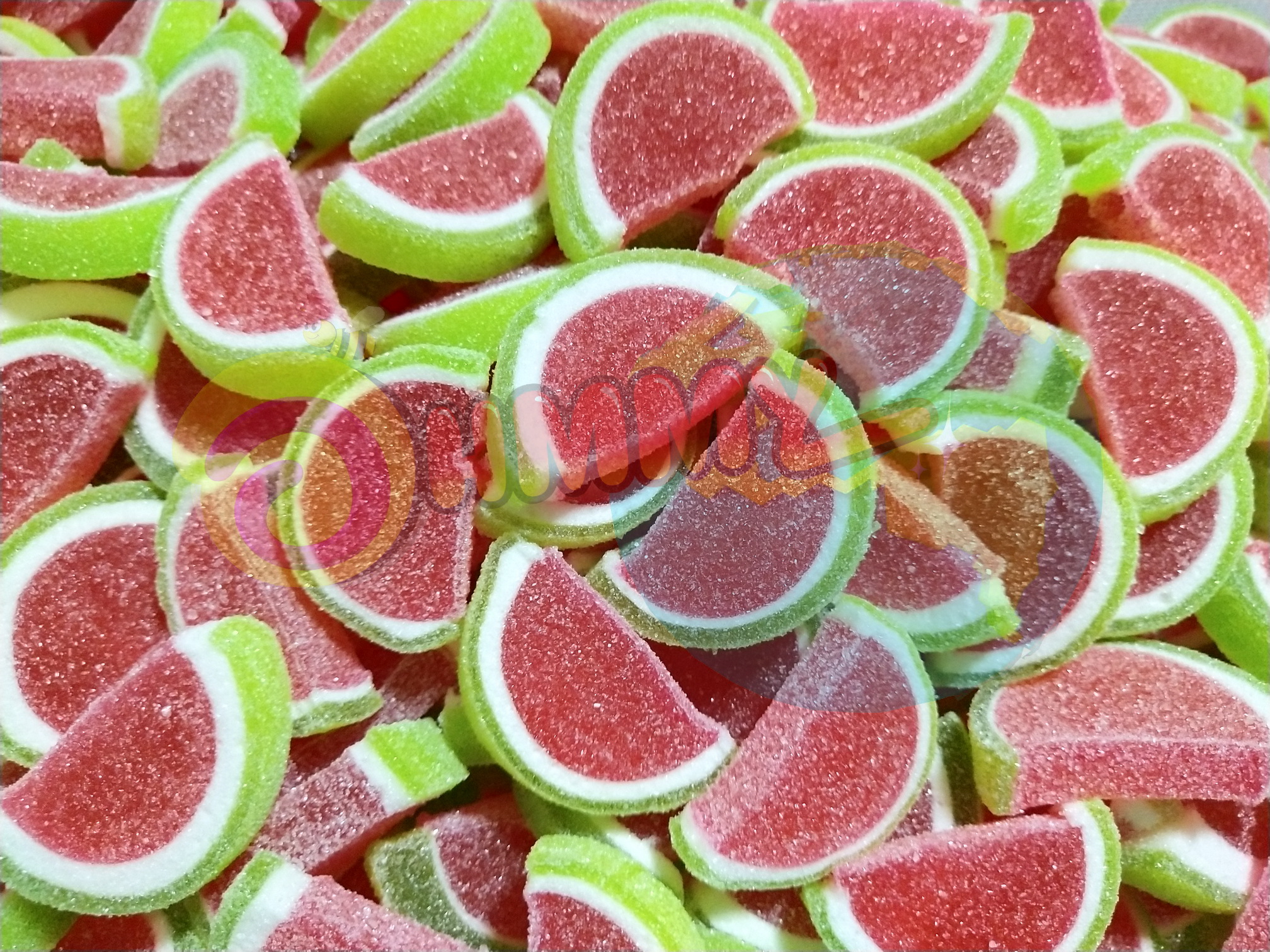 โอมมี่เยลลี่ - แตงโม 500g. (ชิ้นใหญ่)