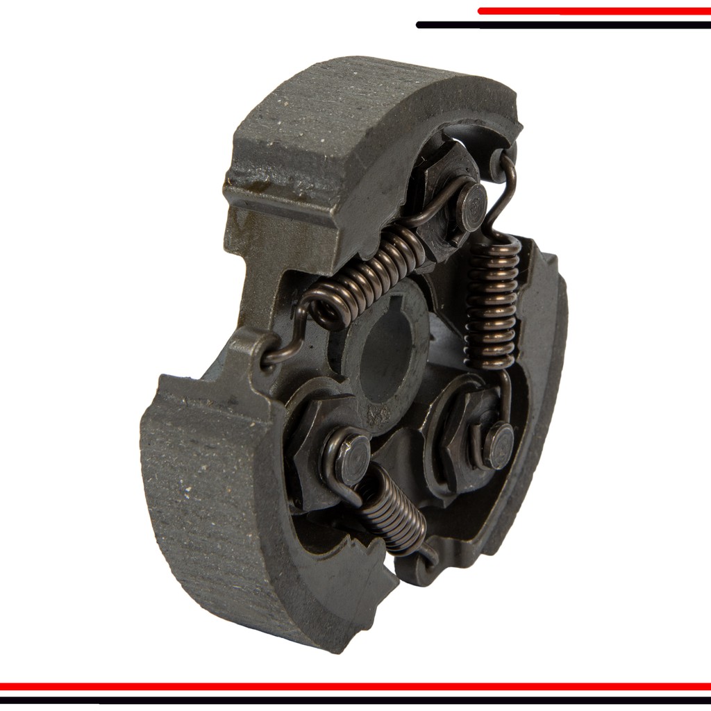 ผ้าครัชพร้อมแท่น NB411 เหล็ก ร่องลิ่ม (3 ขา ครบชุด) อย่างดี