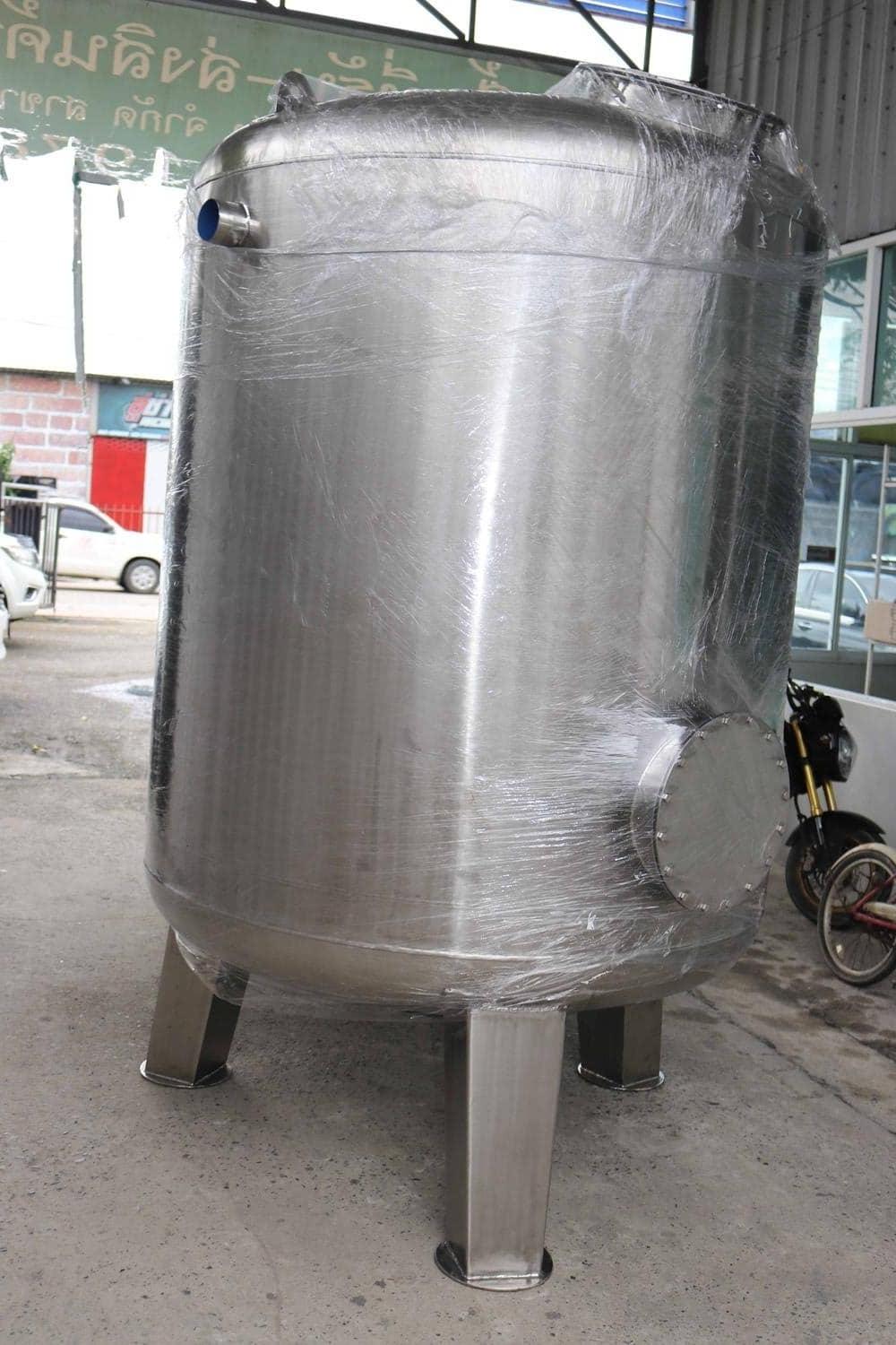 ถังกรองสแตนเลส64นิ้วหนา6มม.