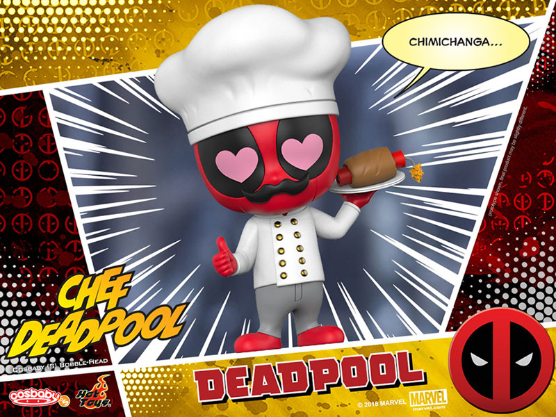Marvel Comics - CosBaby Size S Deadpool Chef Ver. [ของแท้]