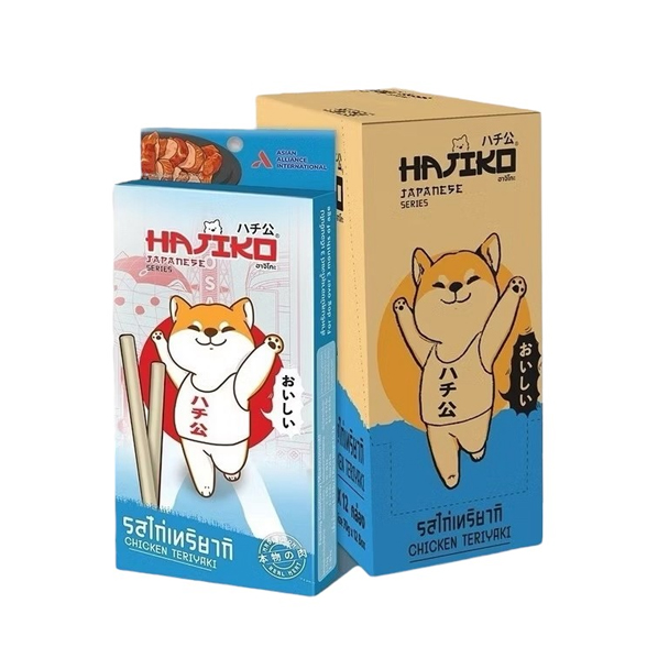 Hajiko ขนมสุนัข รสไก่เทริยากิ 70g.