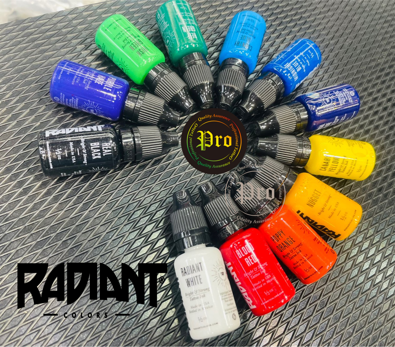 Radiant Colors Tattoo Ink Professional Tattoo 1/2 oz Radiant Colors Tattoo Ink Professional Tattoo 1/2 oz(15ml.) ครึ่ง ออนซ์