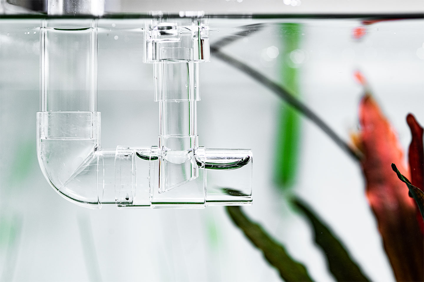 AQUARIO NEO SKIMMER ขจัดคราบผิวน้ำและหัวต่อทำให้กระแสน้ำนุ่มขึ้น ใช้ต่อกับท่อ Outflow