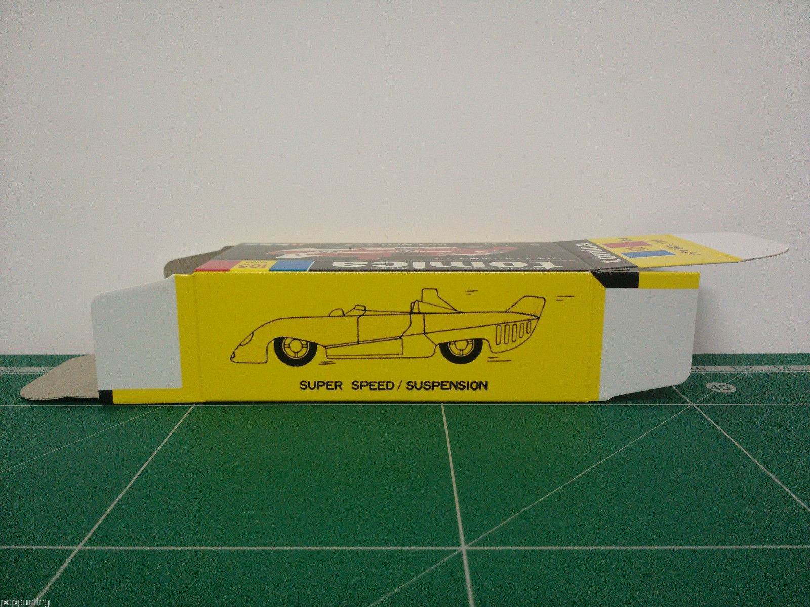 กล่องพิมพ์ Reproduction Box สำหรับ Tomica Black Box No.105 Mazda Zigma MC74 (กล่องเปล่า, ไม่มีรถ)