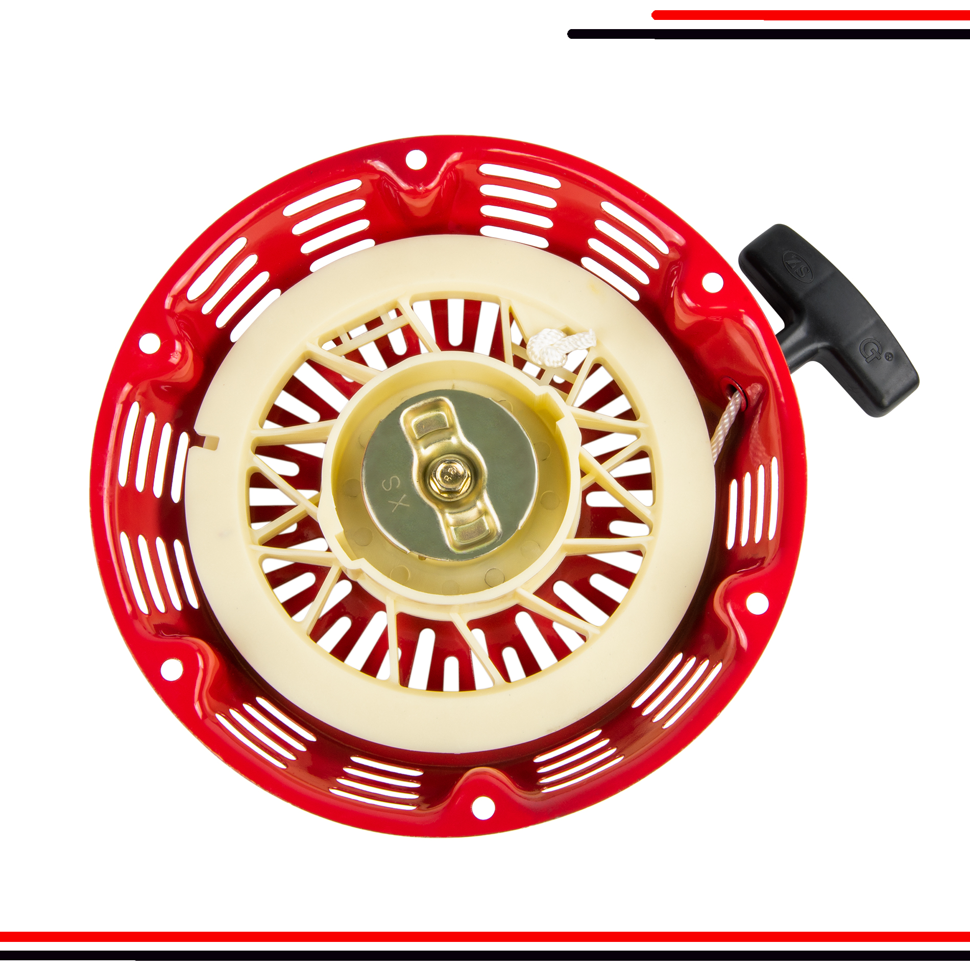 ชุดสตาร์ท เครื่องยนต์เบนซิน GX390 ปั้มน้ำ เครื่องสูบน้ำ 13 แรง ชุดดึงสตาร์ท ชุดลานสตาร์ท ฝาสตาร์ท