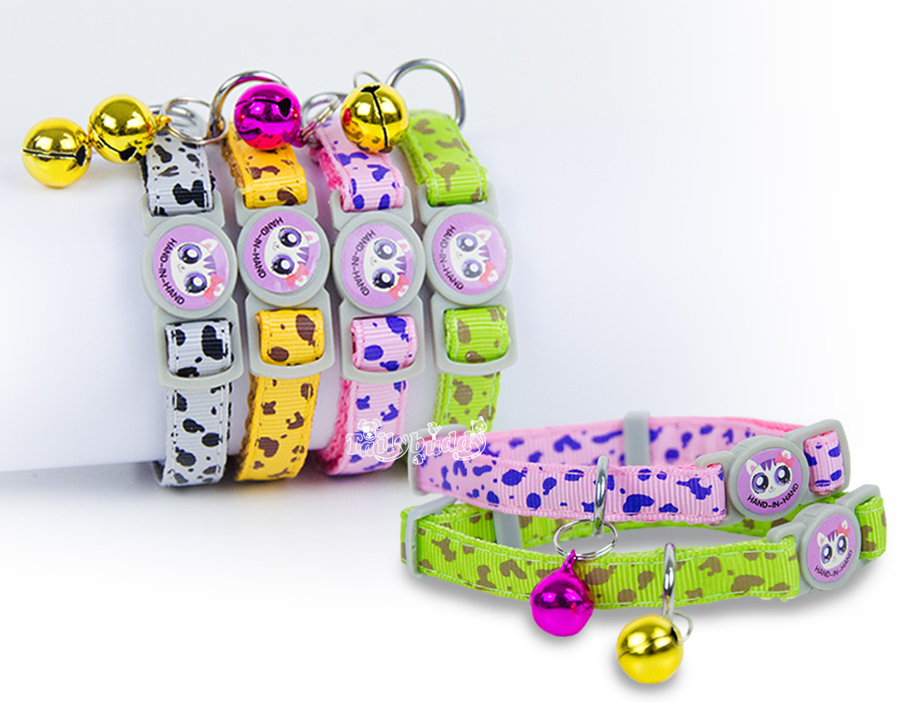 NKJ Black Cat ปลอกคอนิรภัย (คละลาย)