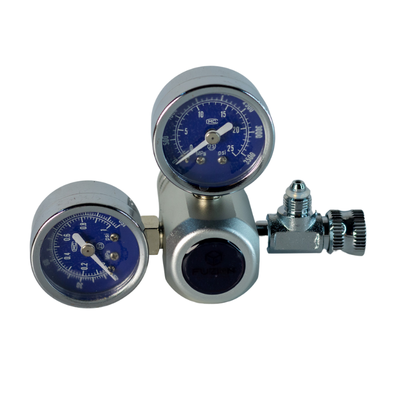 Fuzion CO2 Regulator หัวเรกกูเรเตอร์ เกลียวไทยแท้ CGA320 ไม่มีโซลินอย