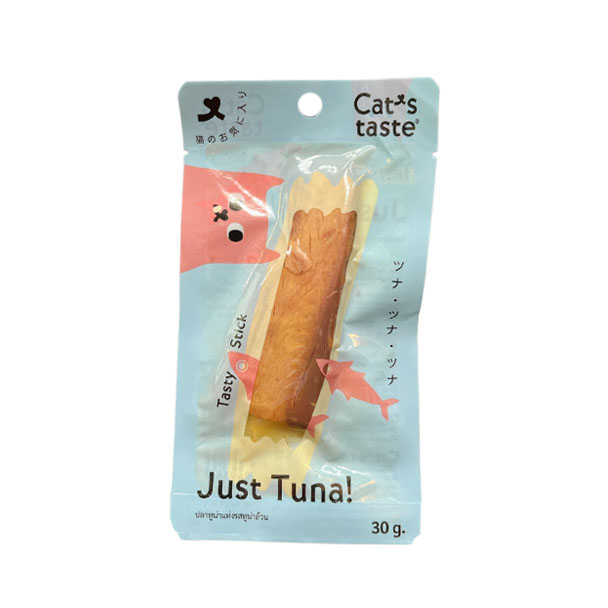 Cat s Taste Tasty Stick ปลาทูน่าแท่งรสทูน่าล้วน 30 กรัม