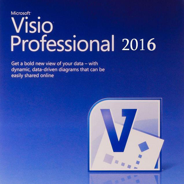 MICROSOFT VISIO PROFESSIONAL: VISIO PRO 2016 32-BIT/X64 ENGLISH EM DVD