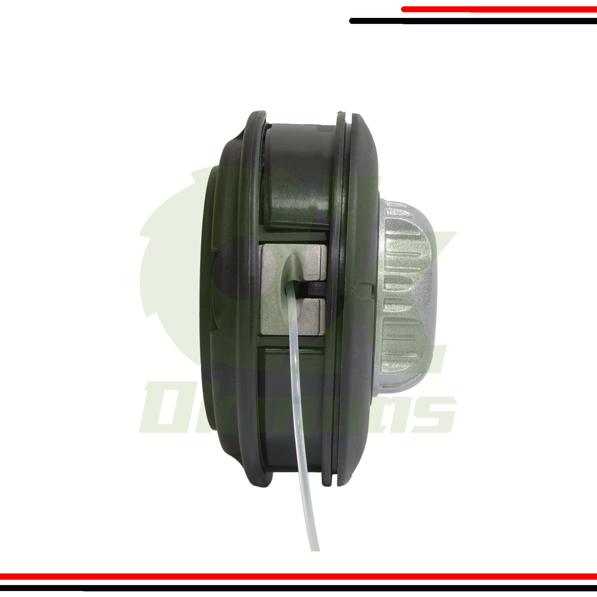 กระปุกเอ็นตัดหญ้า ตลับ หัวเอ็นตัดหญ้า ออโต้ ปล่อยสายเอ็นอัตโนมัติ รุ่นหัวอลูมิเนียม