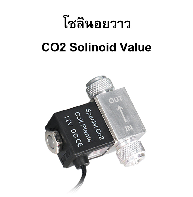 Solinoid Value โซลินอยวาว CO2 แบบสองหัว 220V