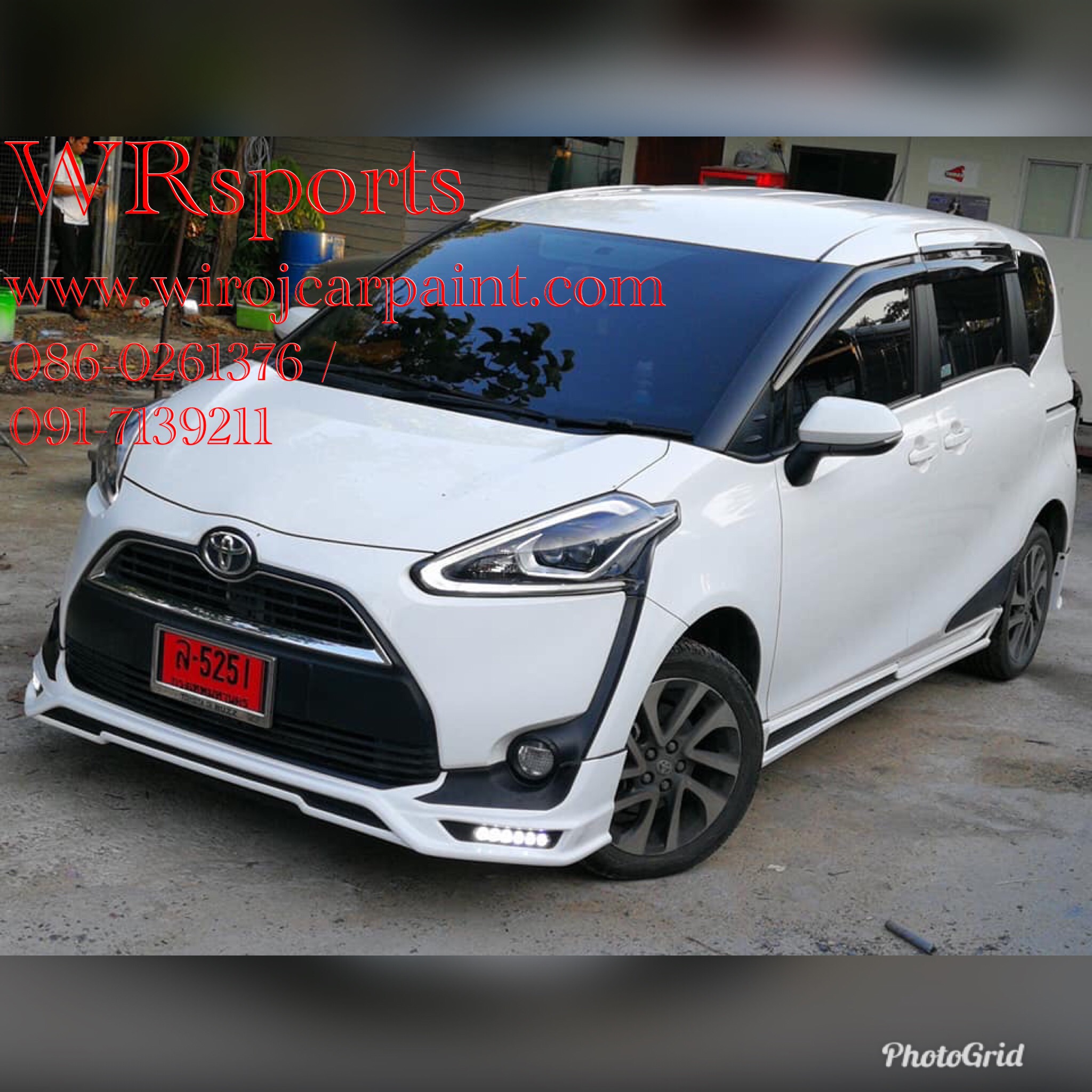 ชุดแต่งรอบคัน TOYOTA SIENTA 2017 MDP