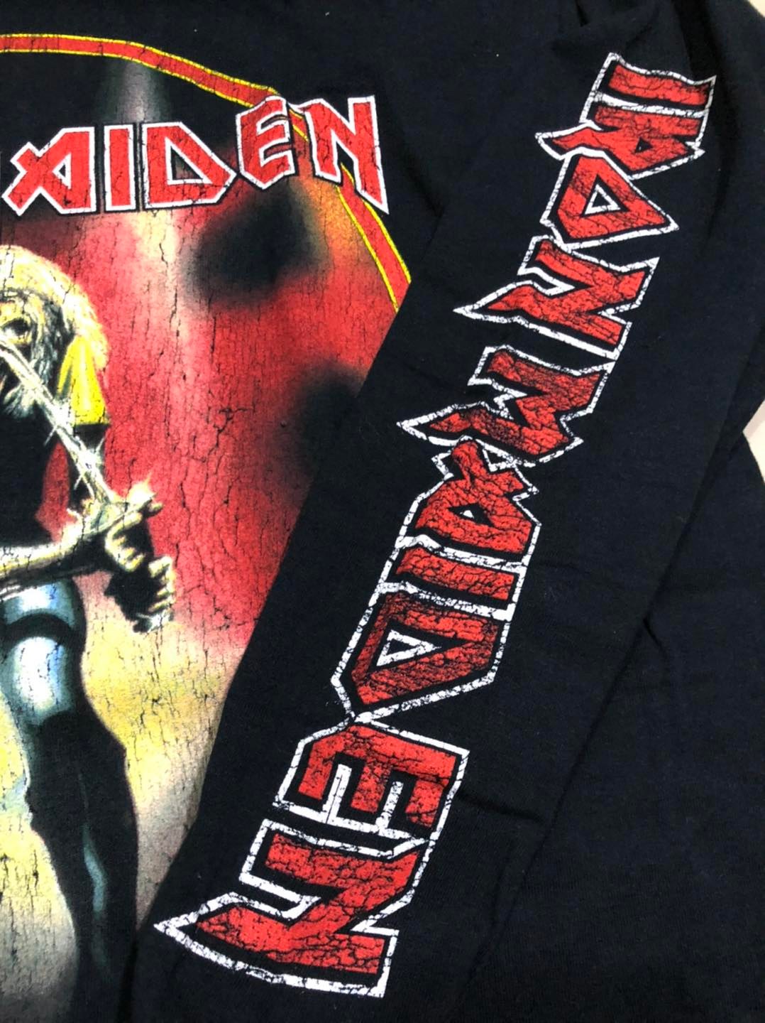 เสื้อวง Iron Maiden Japan Longsleeves ปี 2006 Size M ลิขสิทธิ์แท้ 100%