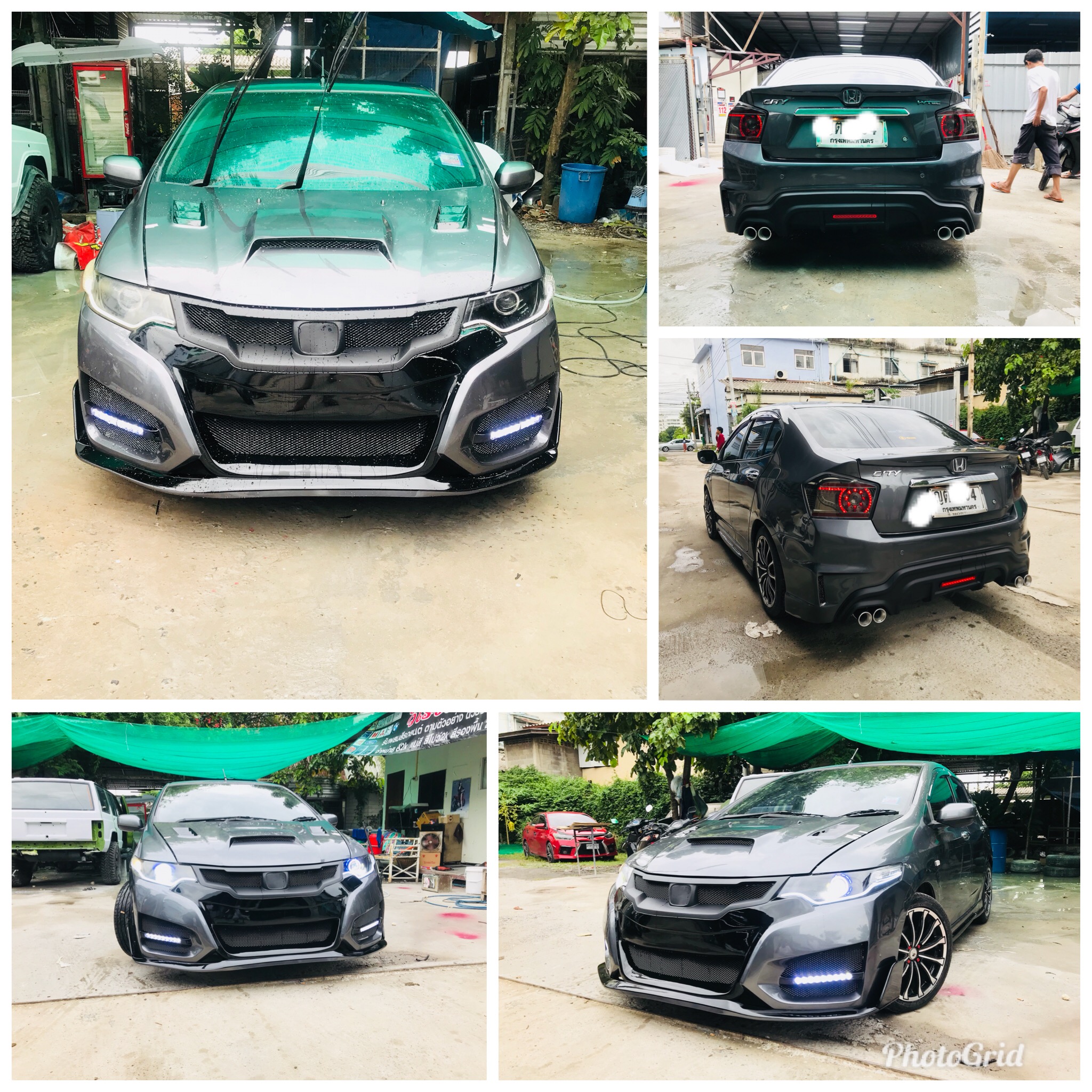 ชุดแต่งรอบคัน Honda-City2009-2012 หน้าType-R
