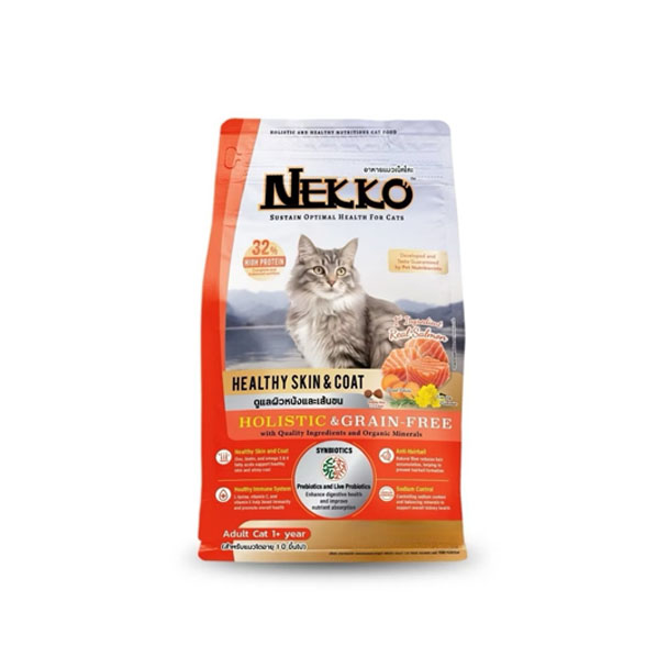 Nekko ND02 Healthy Skin & Coat สูตรดูแลผิวหนังและเส้นขน 1 Kg