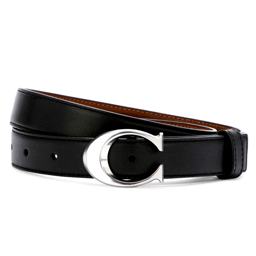 COACH 83960 SIGNATURE BUCKLE BELT, 25MM (SVFD7L) [83960SVFD7L]