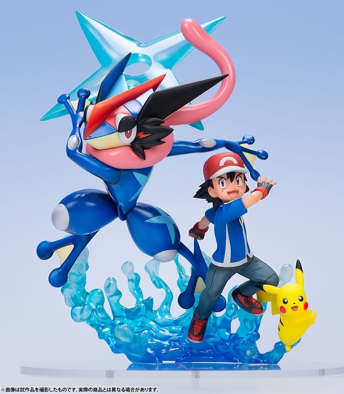 Pokemon - G.E.M. Series Satoshi & Pikachu & Satoshi's Gekkouga [ของแท้]