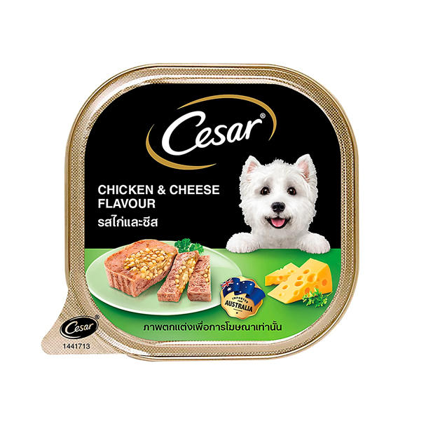 Cesar เนื้อไก่และชีส 100 g.