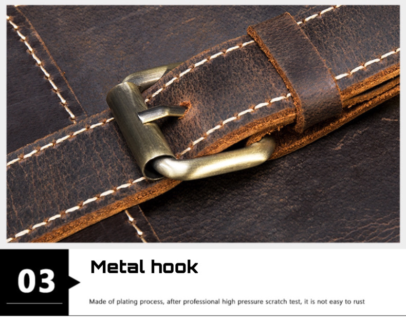 For You Leather [ราคาพิเศษ] LB70 กระเป๋าสะพายข้าง กระเป๋าผู้ชาย กระเป๋าหนังแท้ กระเป๋าทรงแมสเซนเจอร์ LB70