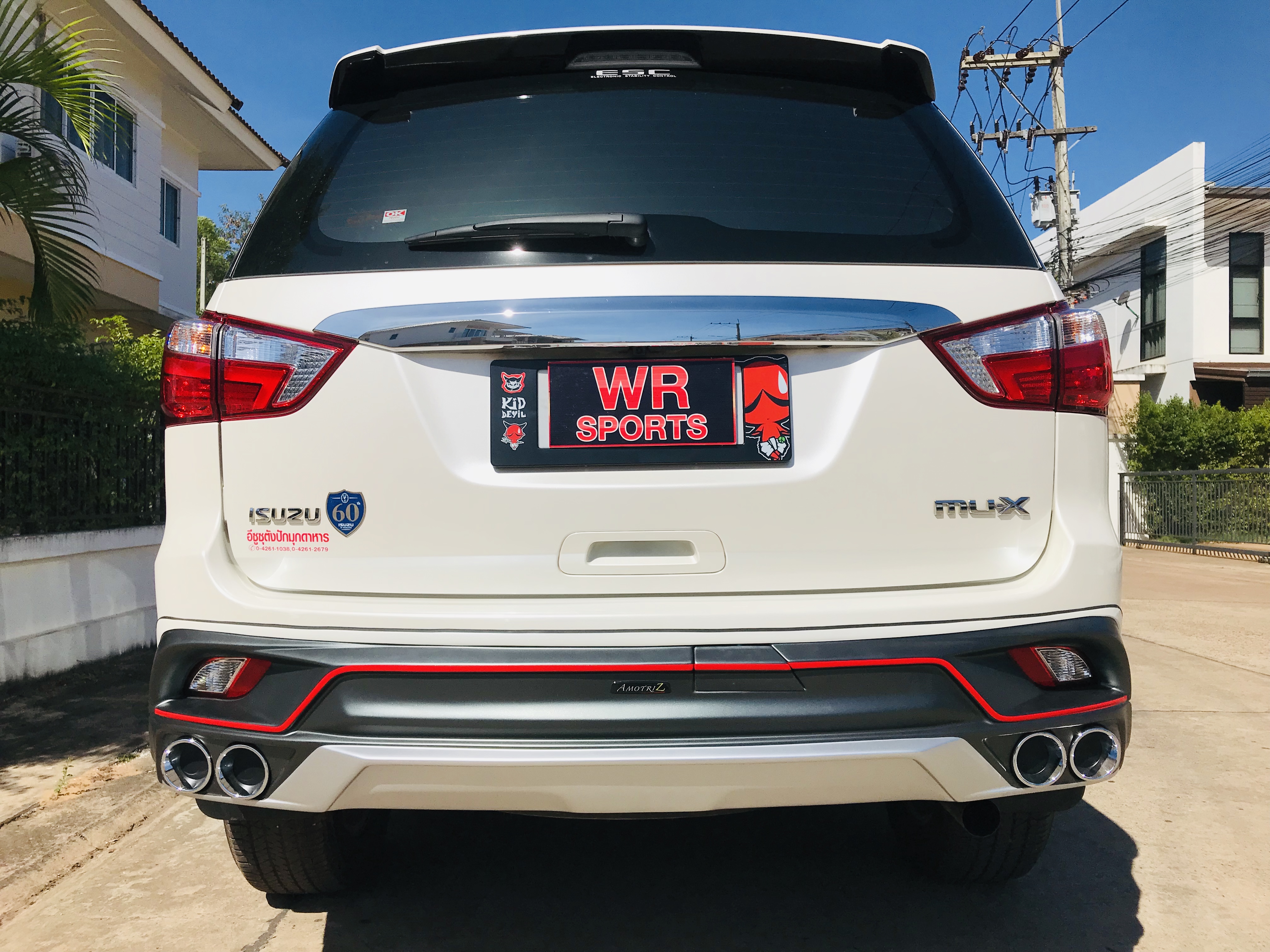 ชุดแต่งรอบคัน ISUZU - MU-X 2017 ทรง Amotriz