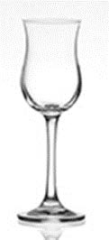 Ripple Crystal Grappa Glass 113 ml