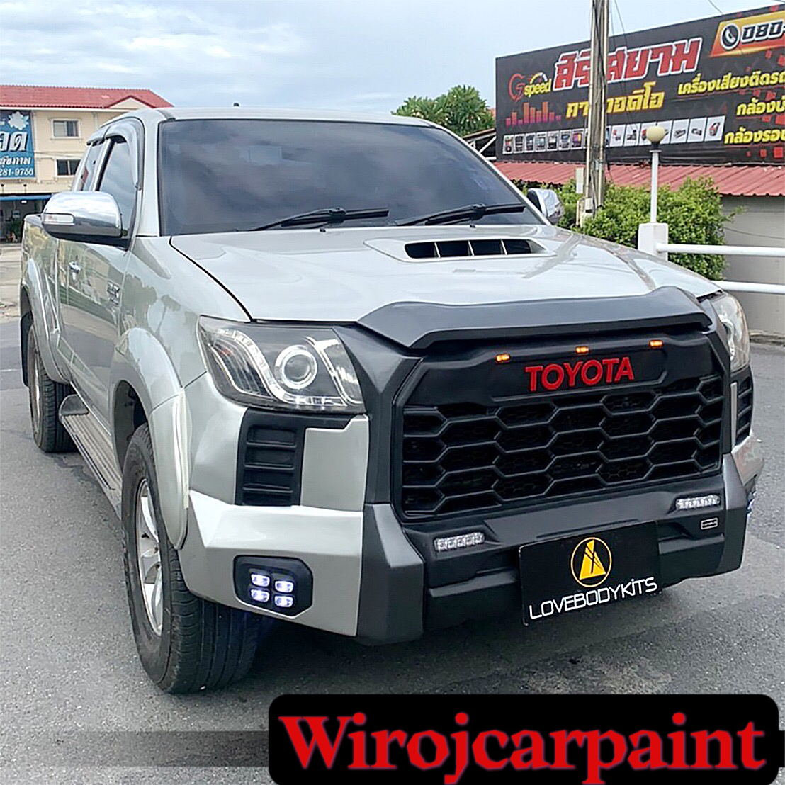 ชุดแต่งกันชนหน้า US Vigo 2006-2012