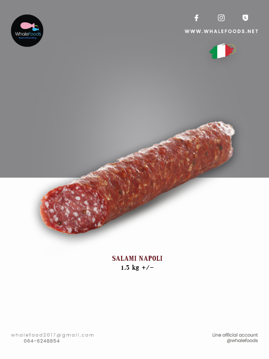 SALAMI NAPOLI 1.5kg.+/-