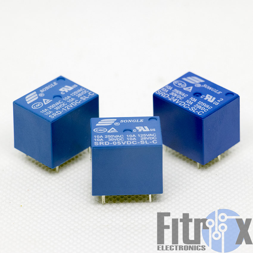 รีเลย์ SRD-xxVDC-SL-C (5 ขา)
