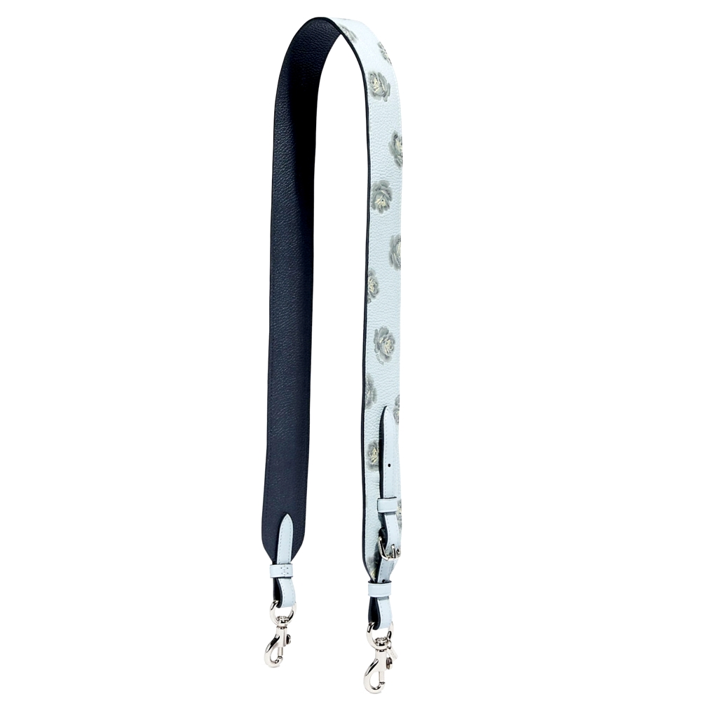 COACH 31756 STRAP WITH ROSE PRINT (SVSK) [31756SVSK]