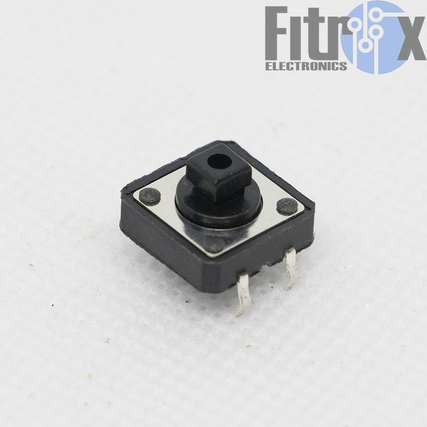 12x12mm Tact Switch 4 ขา หัวเหลี่ยม (แพ็ค)