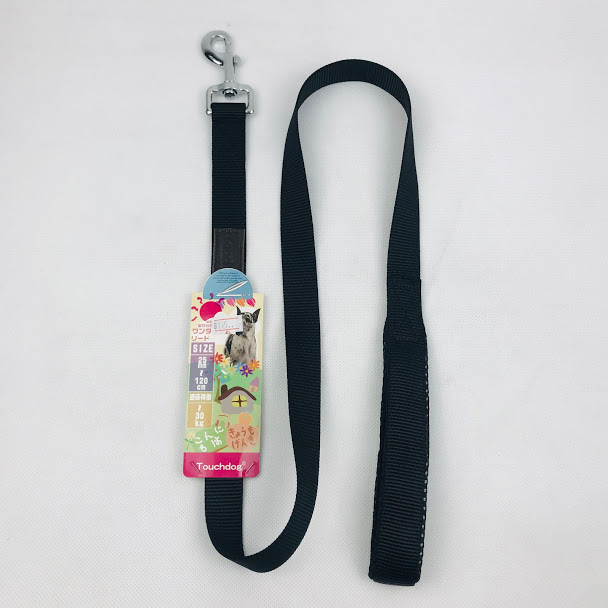 Touchdog N09A008 สายจูงไนลอนสีดำ ขนาด XL (25มม.)