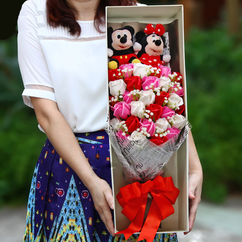ช่อดอกไม้ - Mickey Mouse No.01
