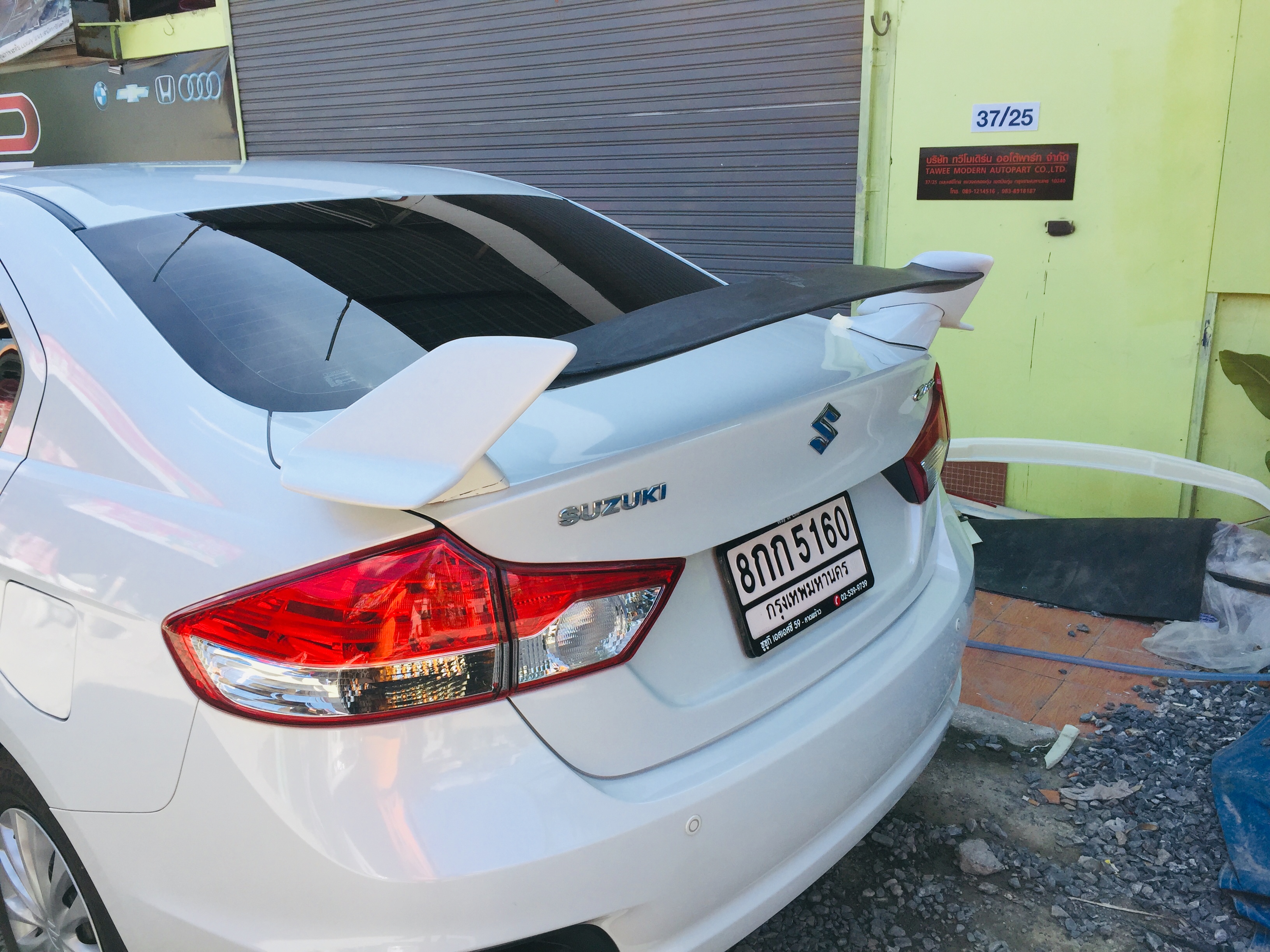 สปอร์ยเลอร์ Ciaz ทรง Type -R 2018