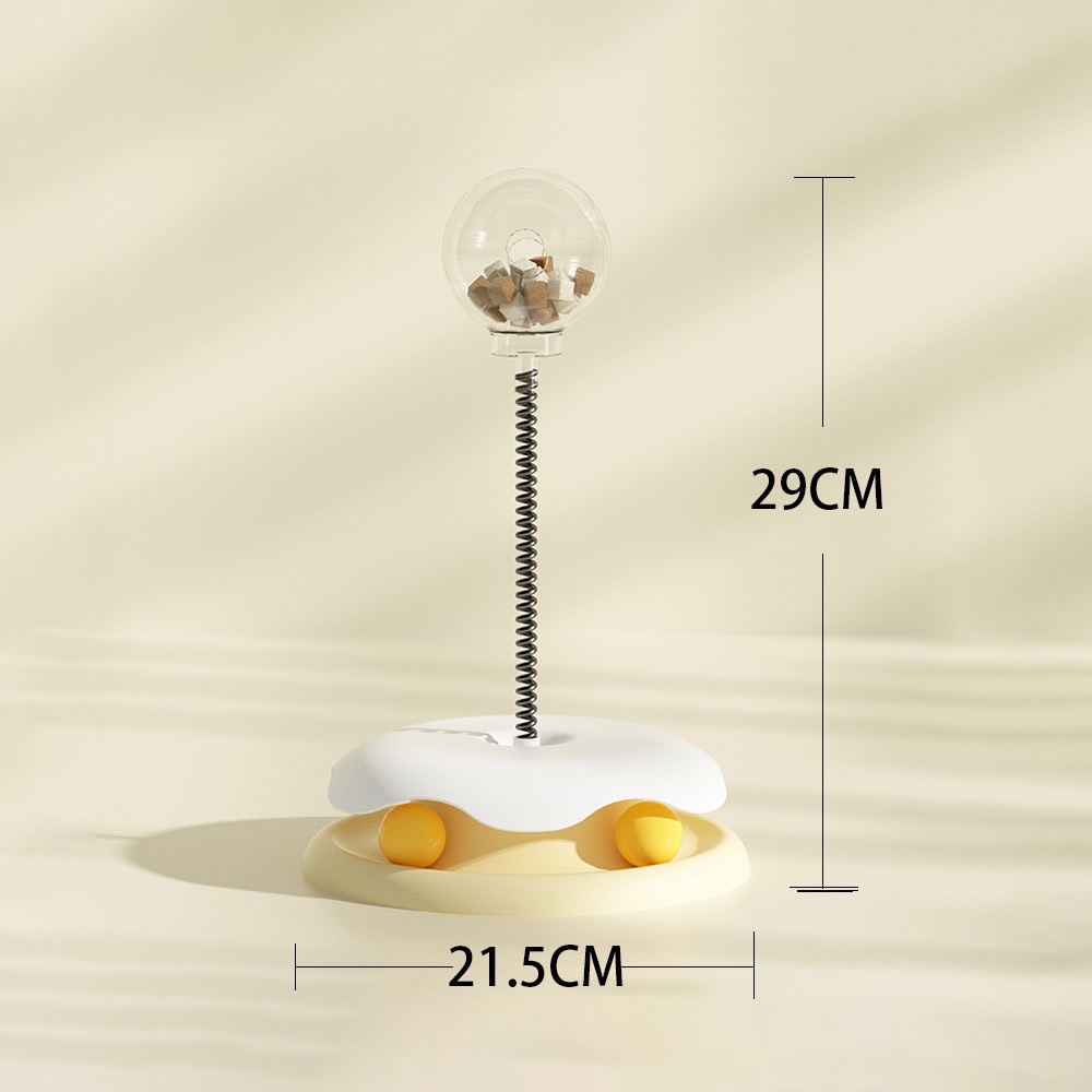 OLSP / Boqi / YC019 / ของเล่นสปริง ลูกบอลอาหาร (คละสี)