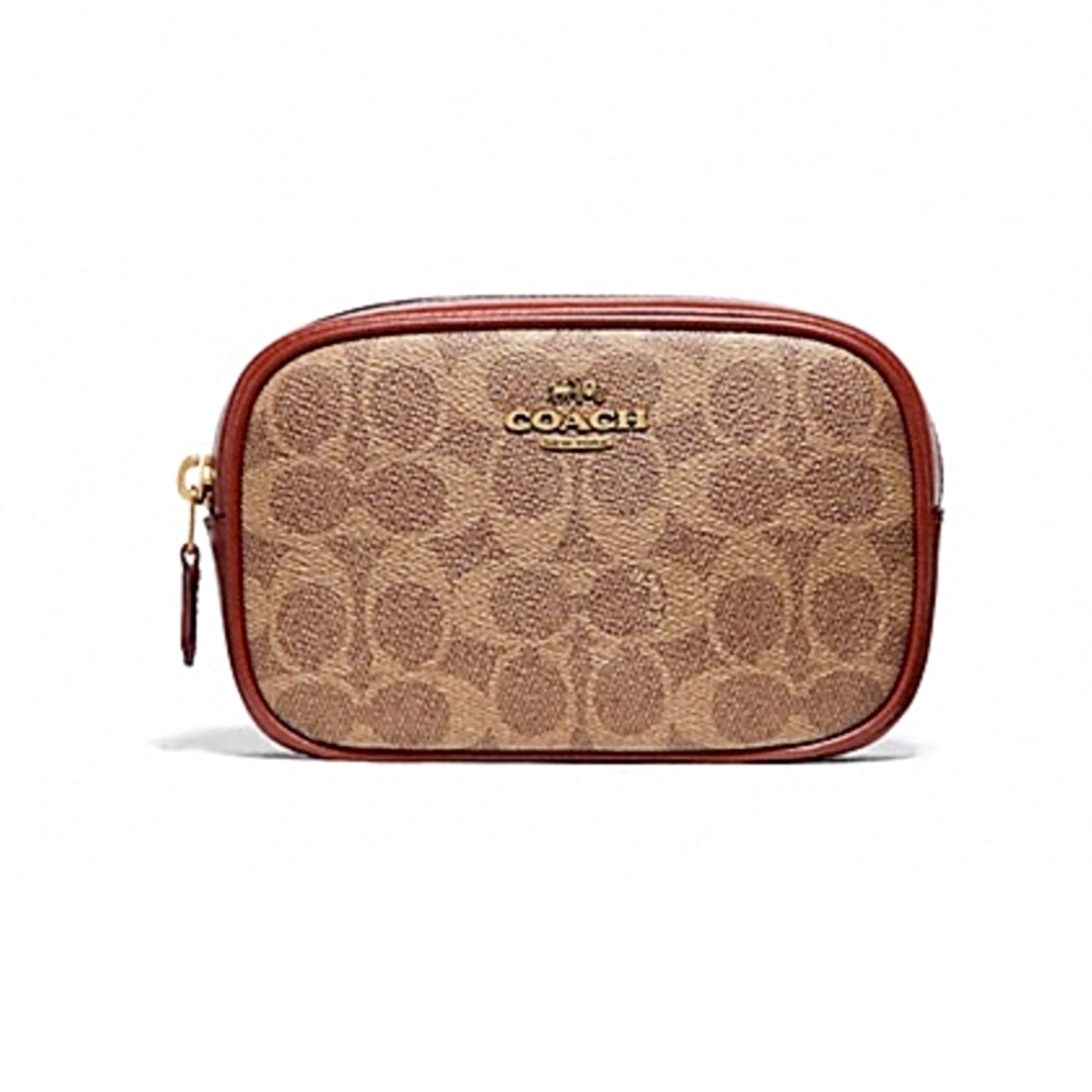 COACH 73743 BELT BAG IN COLORBLOCK SIGNATURE CANVAS (B4NQ4) [73743B4NQ4]