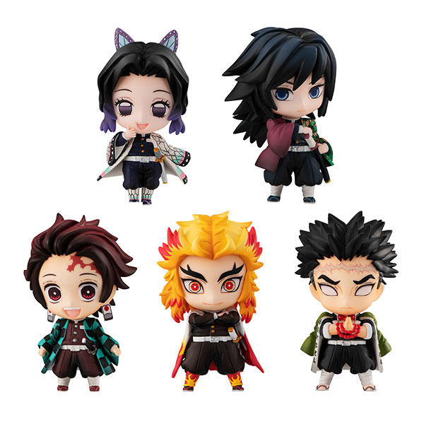 Kimetsu no Yaiba - Tanjiro to Hashira Tachi Mascot Set A [ของแท้]