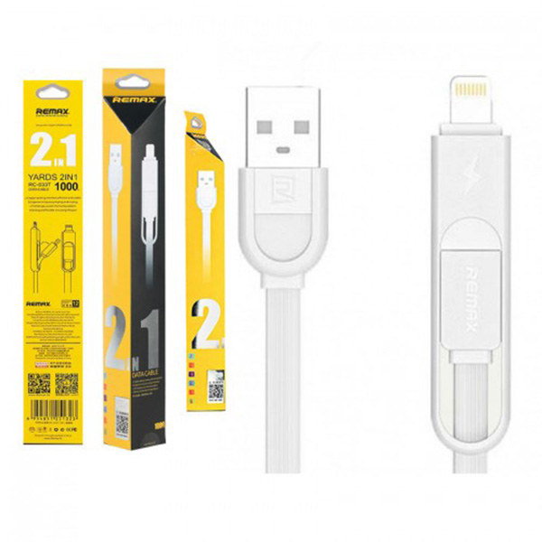 สายชาร์จ Remax Yards 2 in 1