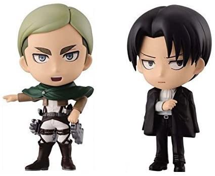 Attack on Titan - Ichiban Kuji Advance to Freedom E-Prize Erwin and Levi [ของแท้]