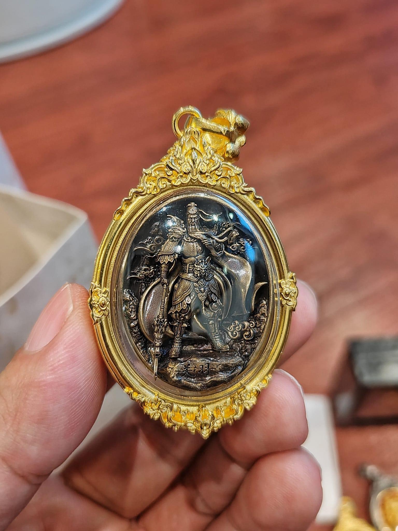 เหรียญเทพเจ้ากวนอู รุ่นเทพเจ้าแห่งความซื่อสัตย์ ปลุกเสก 18/12/65 มีเฉพาะรายการ17(พร้อมส่ง)