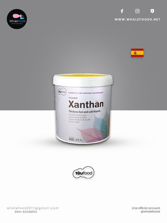 Thinkeners - Toufood Xanthan 600gr/pc