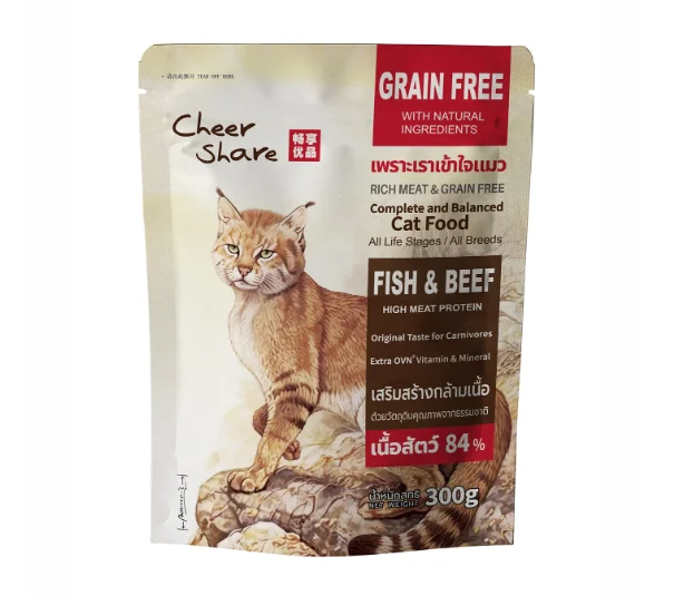 Cheershare Grain Free แมวทุกช่วงอายุ 300 G