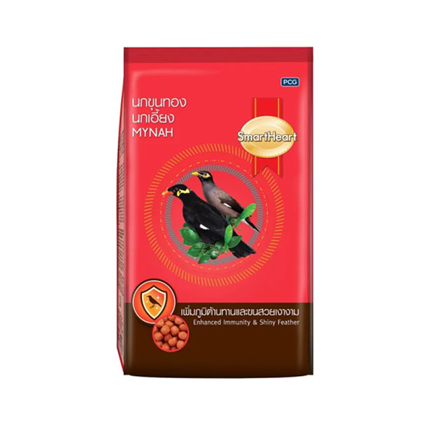 S/H Mynah นกเอี้ยง นกขุนทอง (เม็ดแดง) 1Kg