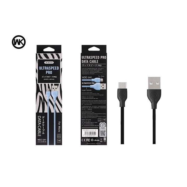สายชาร์จ WK Ultra Speed Pro Micro USB