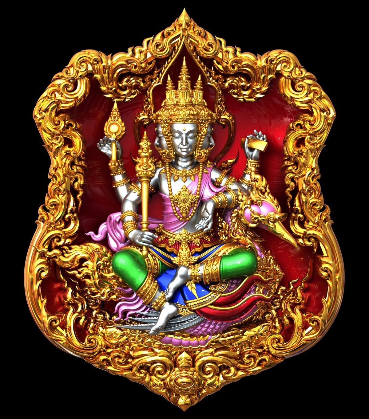 เหรียญพระพรหมพุทธศิลป์ รุ่น พระพระพรหมประสิทธิ์ (รับพระมกราคม68)