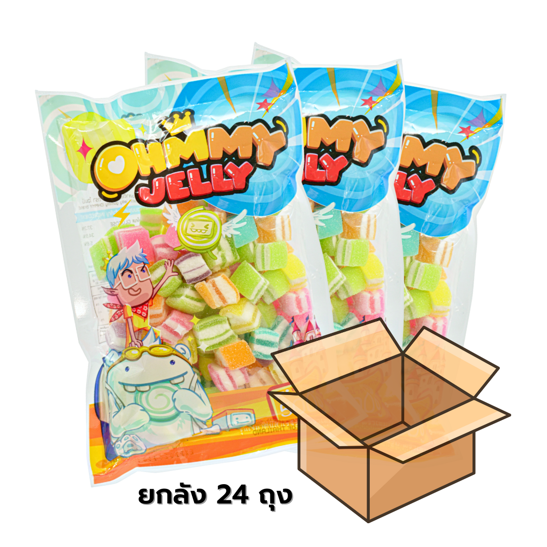 โอมมี่เยลลี่ - ไฮไฟว์ 500g.x24 (ยกลัง)
