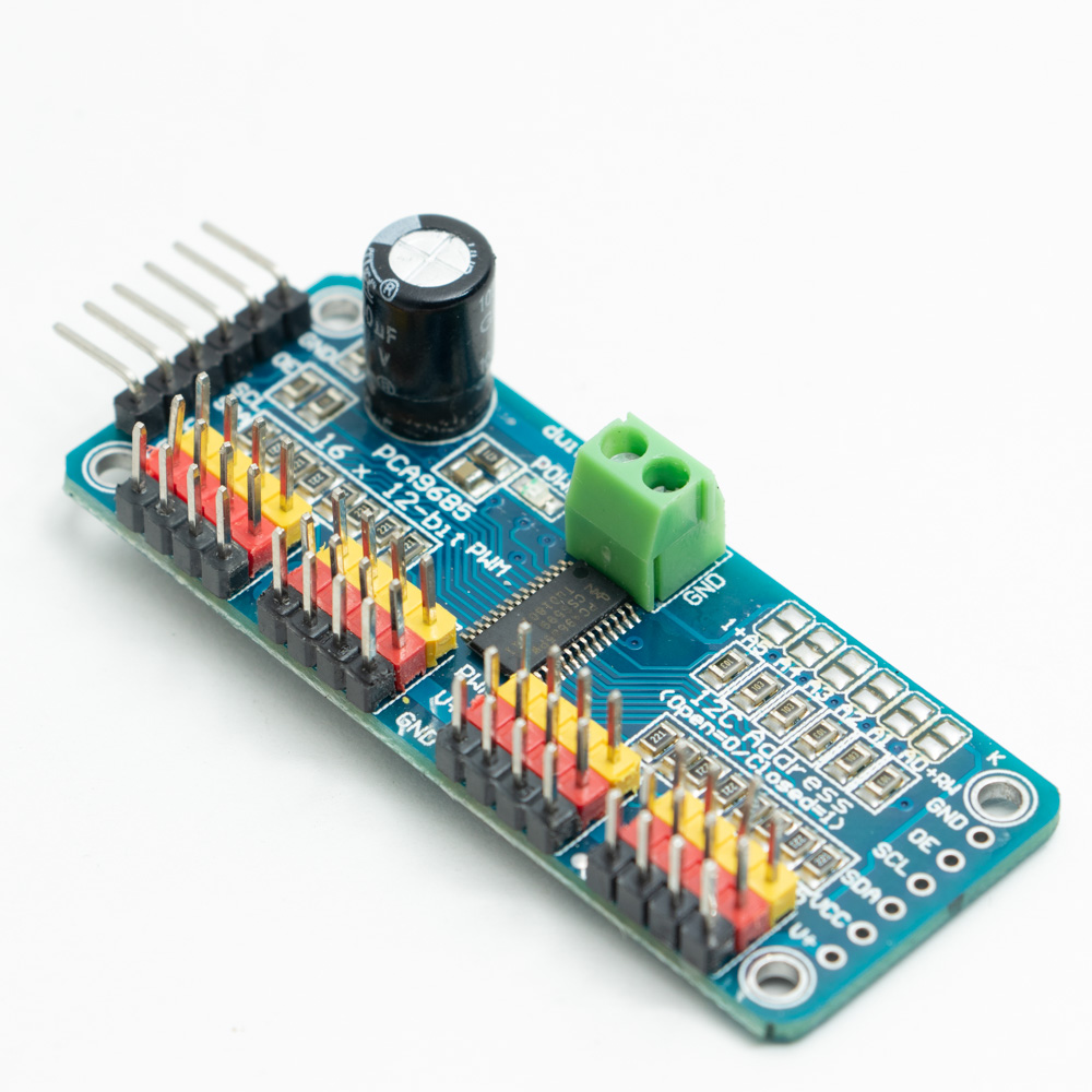 PCA9685 16 Channel 12-bit PWM Driver (I2C)