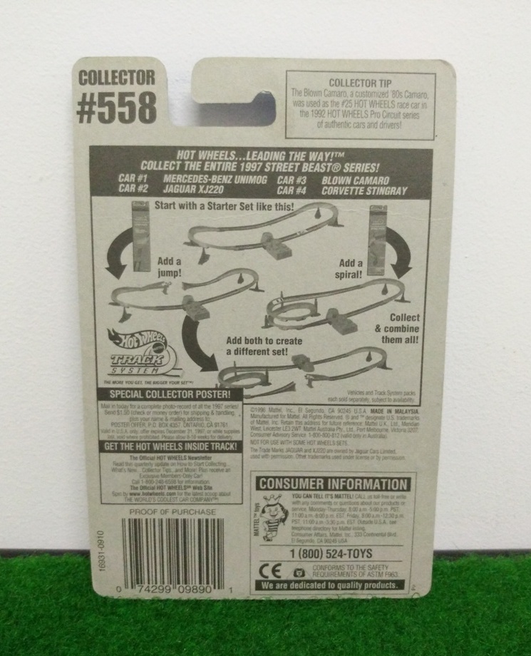 Hot Wheels Jaguar XJ220; Street Beast Series #2 of 4